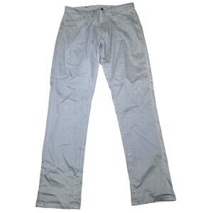 Uniqlo EZY Ultra Stretch Dry-Ex Slim Fit Pants, Dusty Blue Slate, Men's 30-33